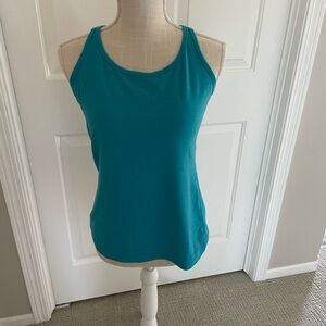 Teal Sleeveless Women's Top